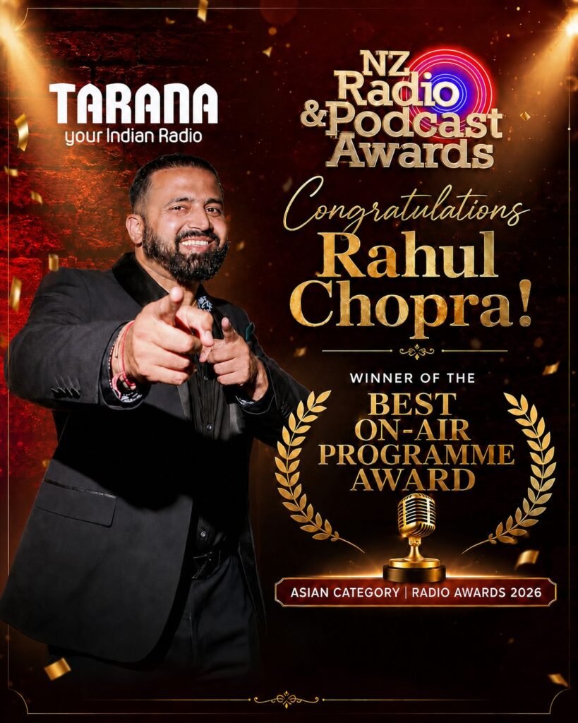 Rahul Chopra NZ Tarana Event